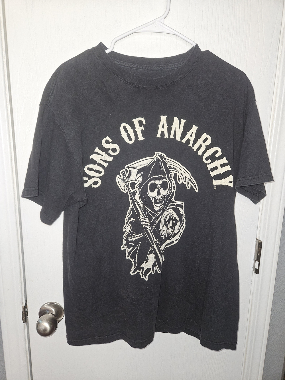 Sons of Anarchy Black Graphic Short Sleeve Tee